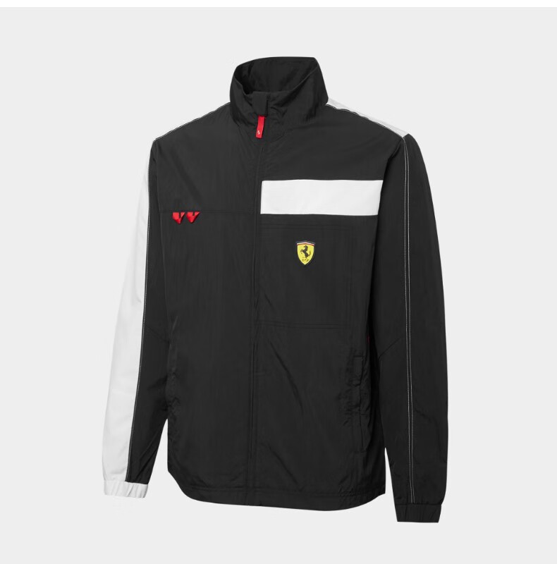 彪马(puma) 彪马官方 男子ferrari法拉利赛车系列立领外套夹克 赛车红
