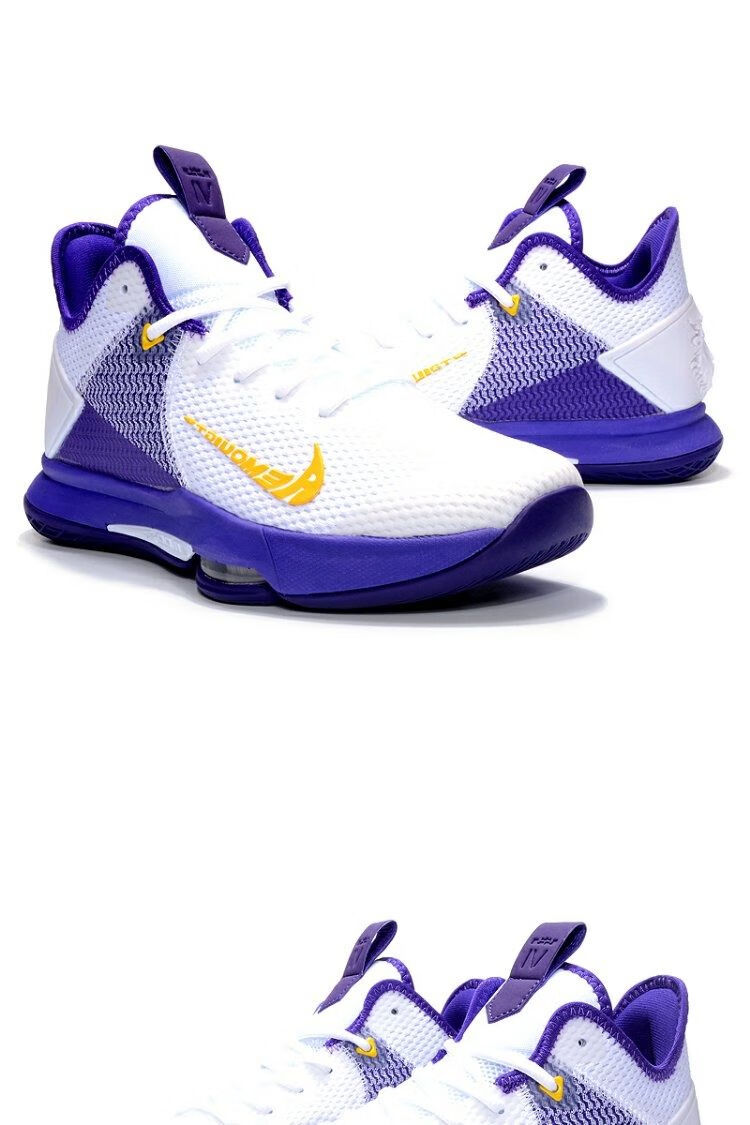 詹姆斯篮球鞋见证4实战低帮恩施球鞋男夏季正品18冰蓝low气垫 詹姆斯