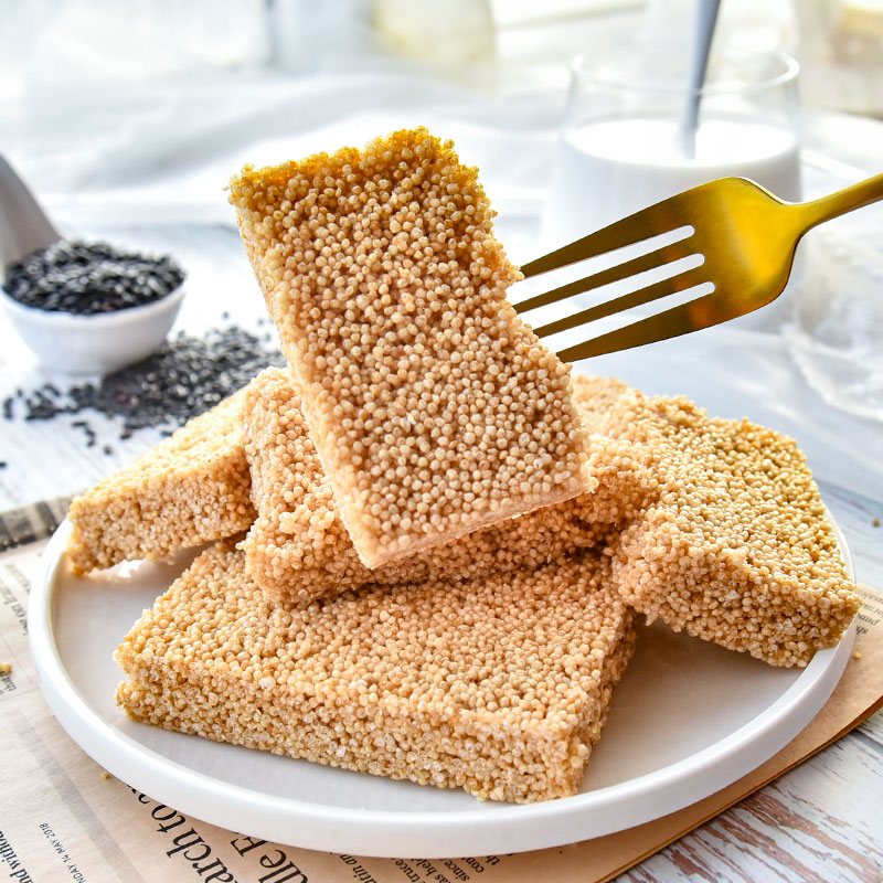 5折黑米王子15小包广西米饼米花糖办公零食糕点米糕冻米花糖小米花酥