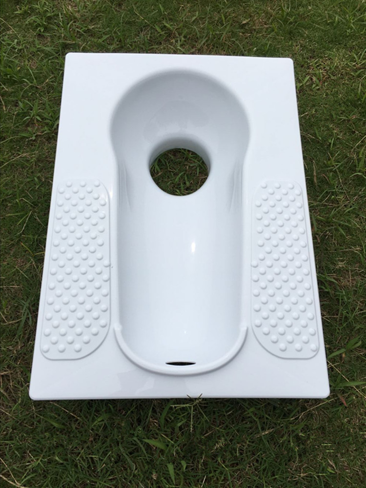 塑料蹲坑厕所蹲便器 马桶蹲便池 农村旱厕改造用蹲坑卫生间蹲 坑卫生