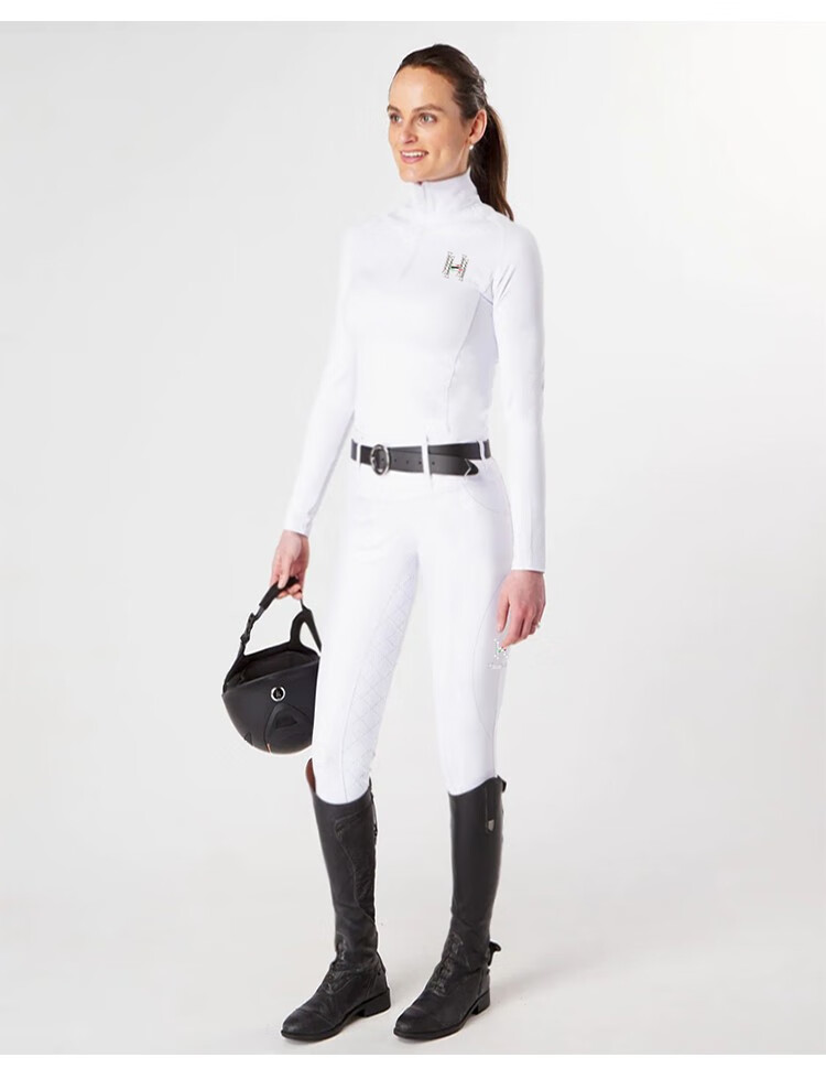 hello horse hello horse马术服女 马术装备 骑马装备马术训练长袖t恤