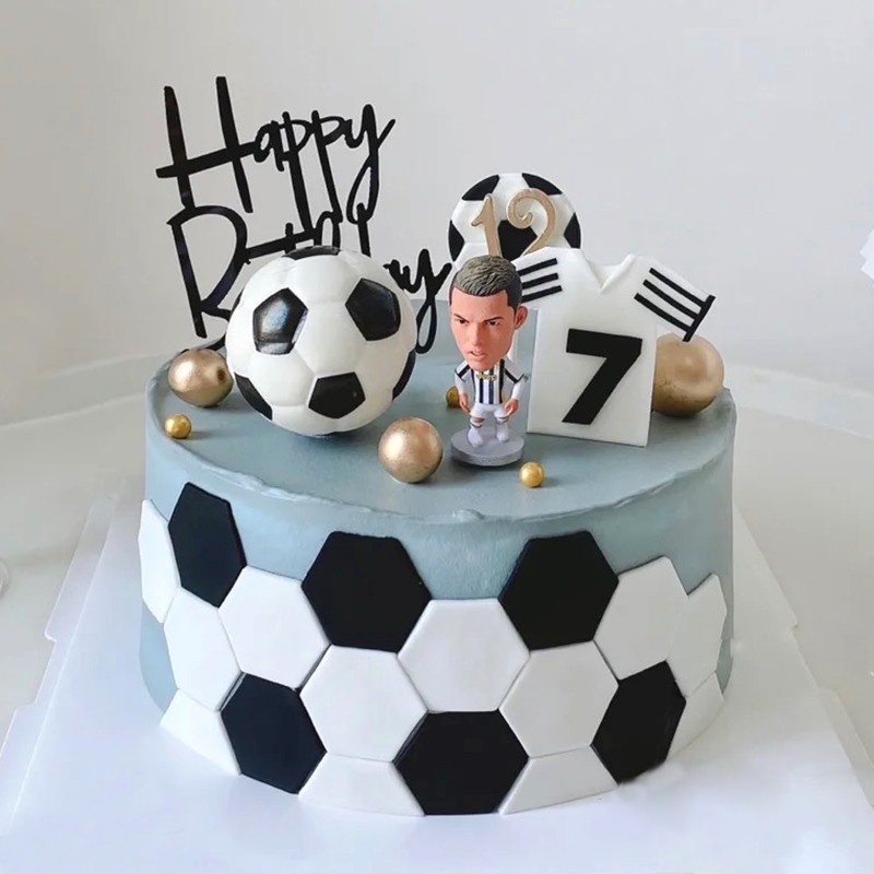 百世今生欧洲杯足球生日蛋糕同城配送欧冠世界杯场景上海北京深圳成都
