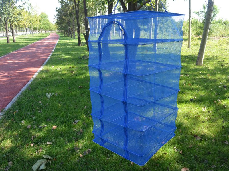 大号晒鱼干干货加厚网架家用晾菜晒鱼网罩防苍蝇网笼晒东西的神器