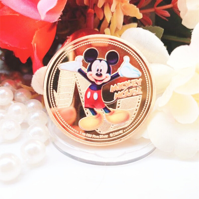 牙仙子换牙金币小孩子礼物儿童掉换乳牙齿收藏奖励金属纪念币玩具 牙