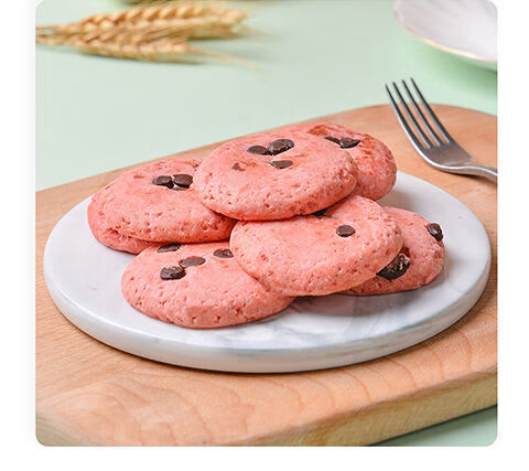 韩式巧克力味夹心打糕软曲奇饼干糍粑糯叽叽零食麻薯夹心草莓味抹茶味