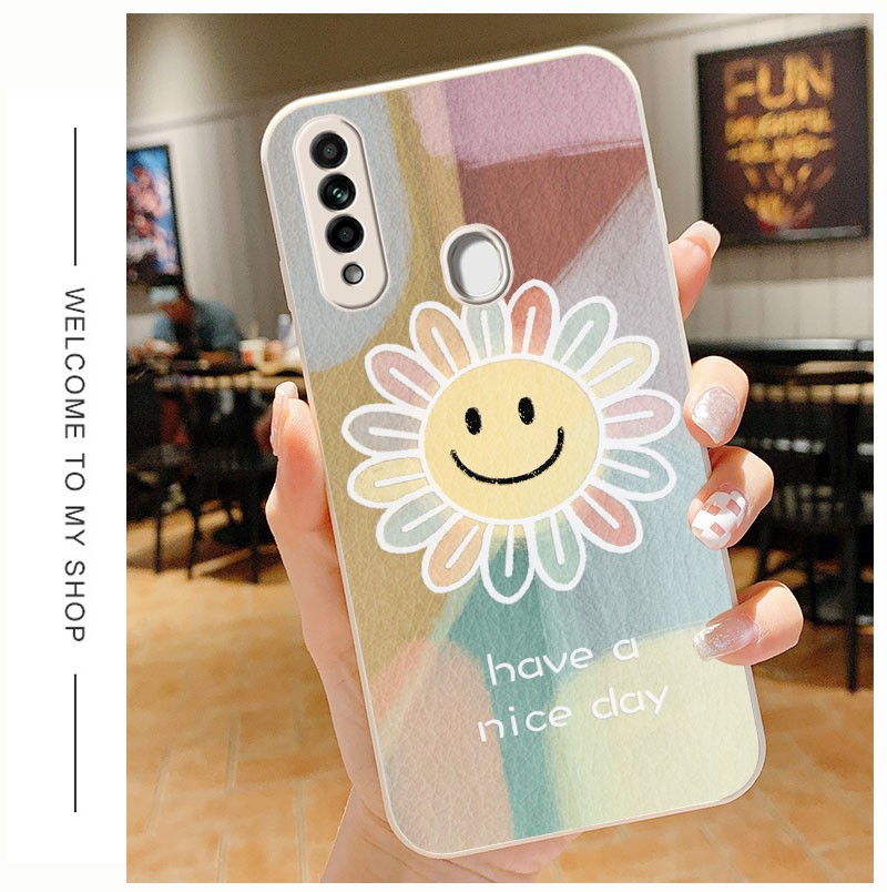 韩菲琪oppoa8手机壳a8手机套pdbm00保护壳肤感小羊皮磨砂卡通男女情侣