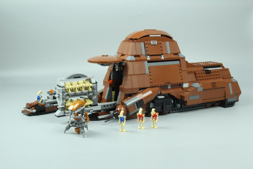乐高lego布鲁克7662星球大战贸易联盟mtt联合运输坦克拼装积木