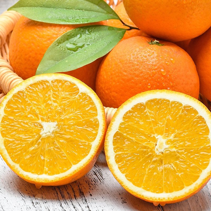 年货精选正宗江西赣南脐橙橙子水果新鲜当季整箱应季现摘现发手剥果冻