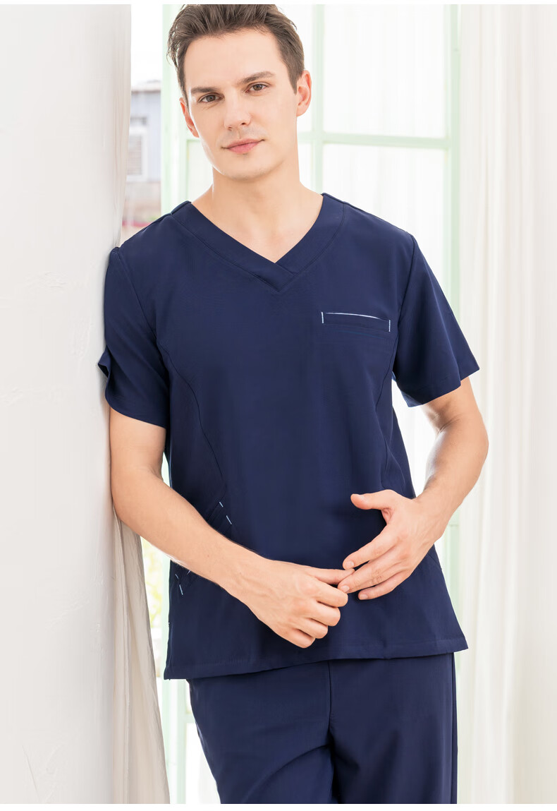 檀赫zaqzeq洗手服医生服手术室洗手衣分体护士服短袖医院工作服夏季