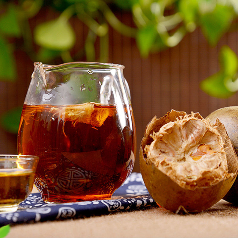 有仁堂罗汉果干果广西桂林特产批发花果茶可配胖大海泡茶御华滋补20个