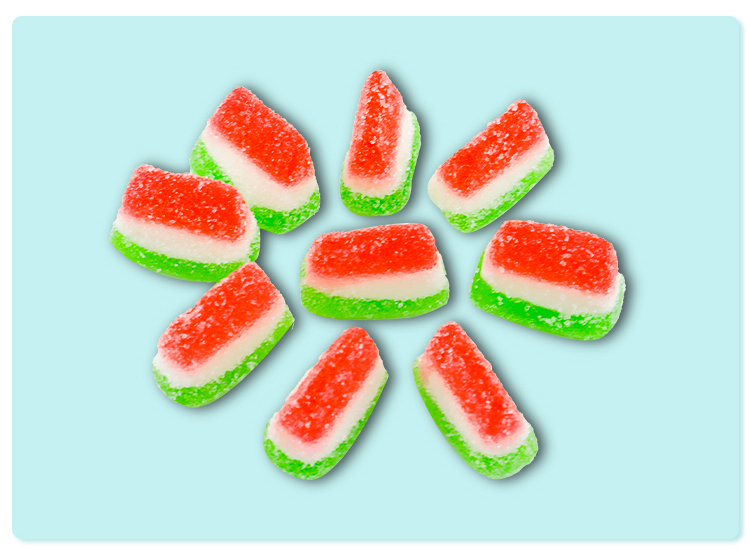 西瓜果味软糖500g儿童小零食散装橡皮糖qq糖幼儿园奖励结婚喜糖果 5斤