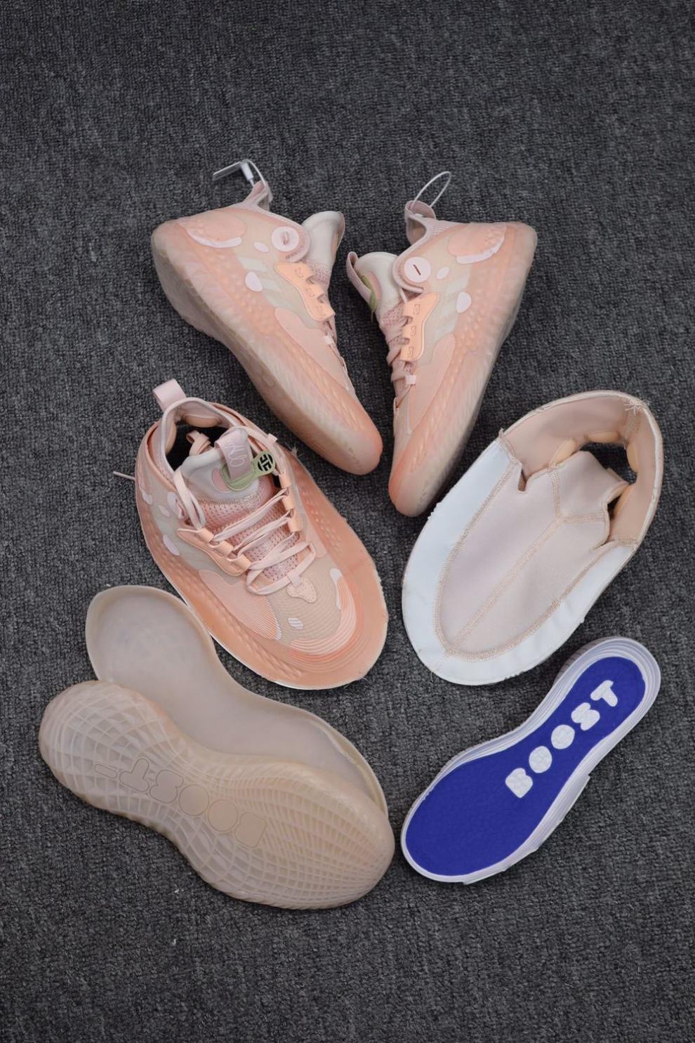 5futurenatural哈登5代篮球鞋糖果白彩虹耐磨低帮战靴 哈登5 黑红 42