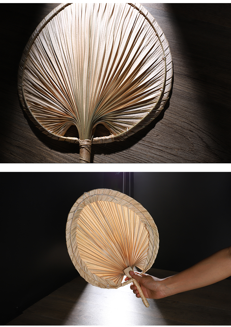 手工编织蒲葵扇大蒲扇民间老式夏季纳凉手摇宝宝扇中国风古典扇子dw