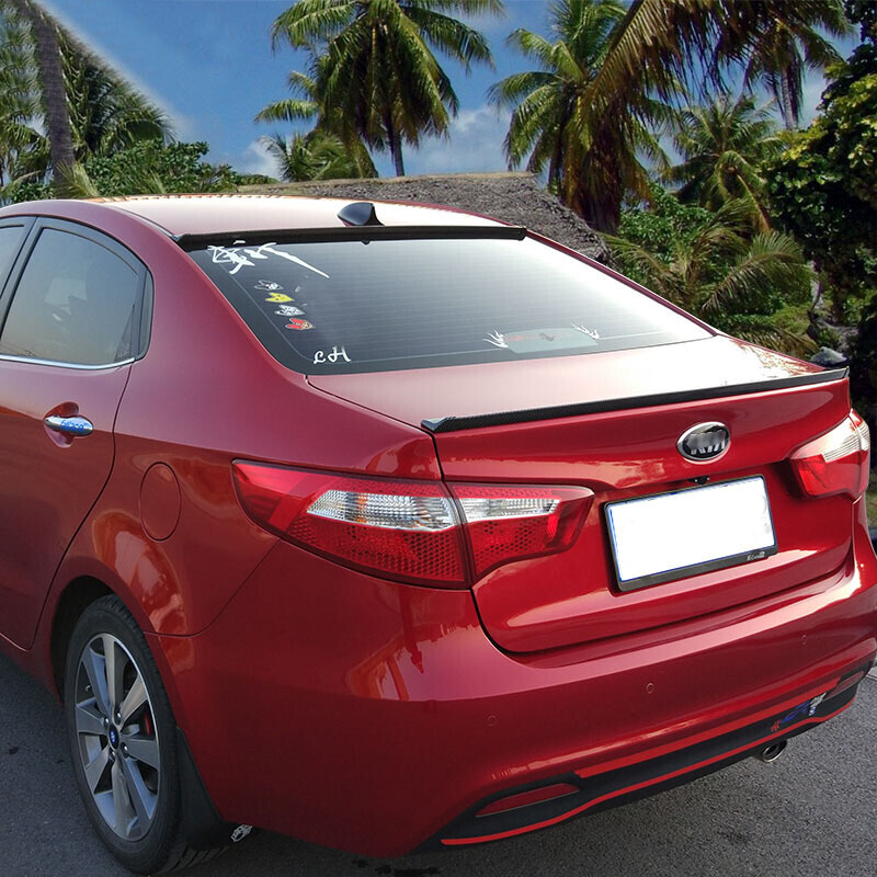 适用于汽车尾翼改装免打孔尾翼 雪佛兰赛欧3乐风rv爱唯欧景程【图片