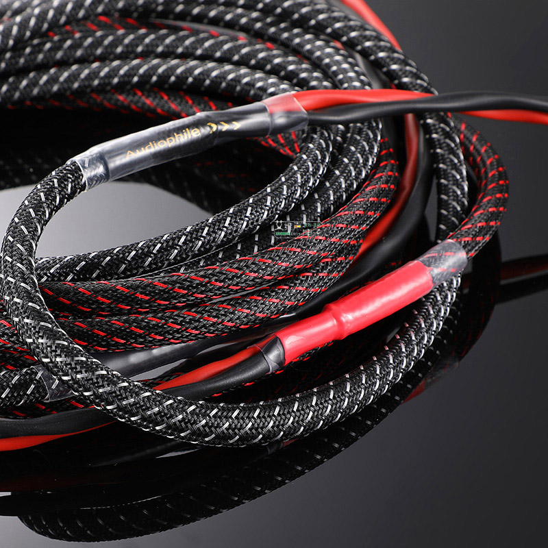 蛇皮网管电源线套管喇叭线套编织网避震保护汽车音响改装10米10mm黑色