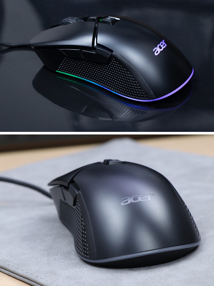 宏碁acer游戏电竞鼠标有线机械宏编程rgb背光宏碁鼠标有线吃鸡竞技
