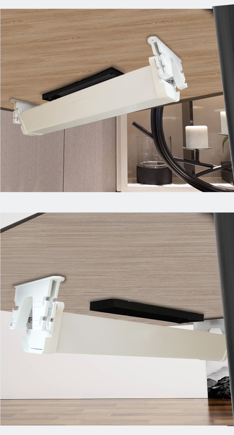 立始书桌办公桌下走线槽桌底穿线槽过线槽电脑台面插排盒收纳盒台下排