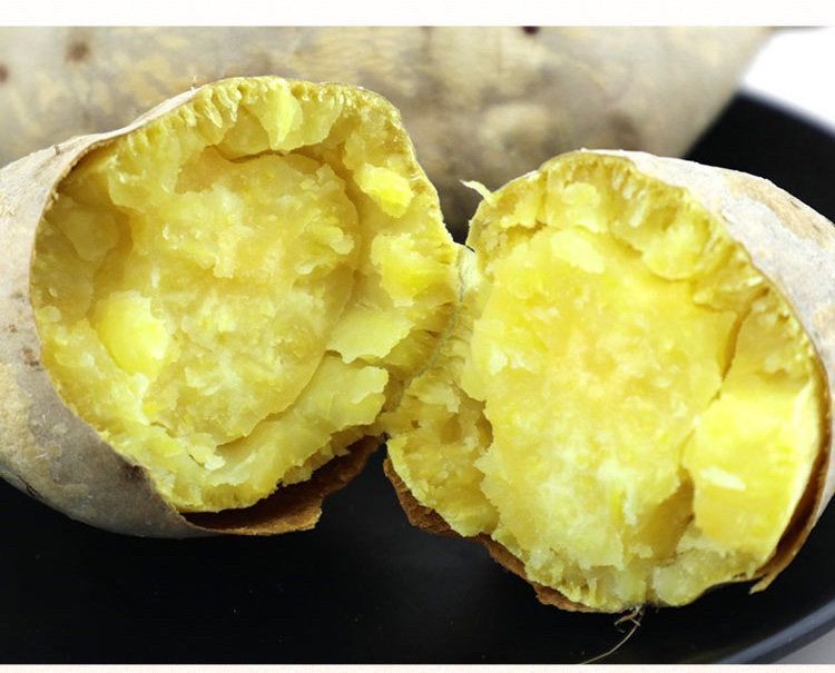 新鲜现挖白皮板栗薯超甜糖心黄心红薯黄瓤地瓜白蜜薯沙地番薯批发