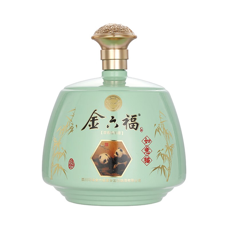 金六福浓香型白酒商务收藏聚会送礼金六福系列金酿壹号50度500ml6瓶