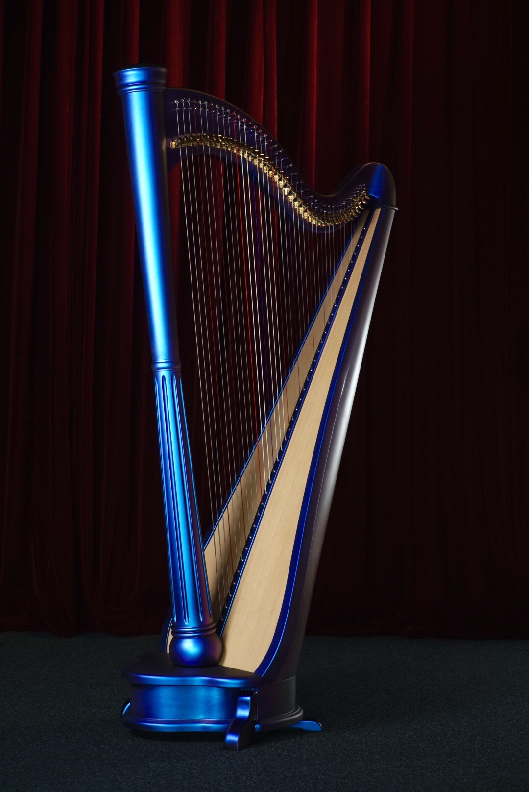 【品质好物】竖琴普及竖琴爱尔兰竖琴,专业乐器,小竖琴扮键竖琴 15弦