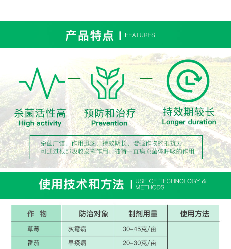 巴斯夫凯泽剂50啶酰菌胺葡萄草莓菌核病灰霉病专治用药进口12g