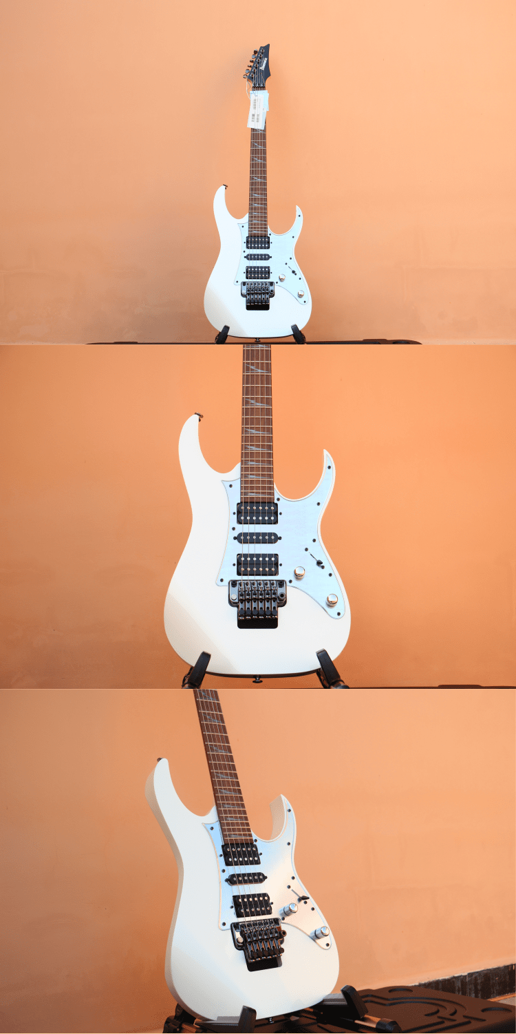 日产ibanez 依班娜 rg2550z 黑色 白色 电吉他 双摇爱宾兹品质定制款