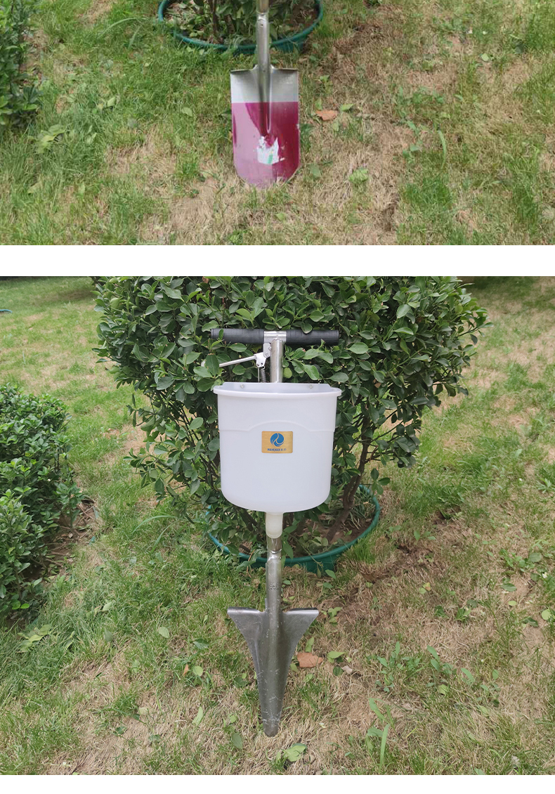 施肥神器施肥神器背负式化肥农用果树玉米蔬菜肥料追肥铲铁锹撒肥料