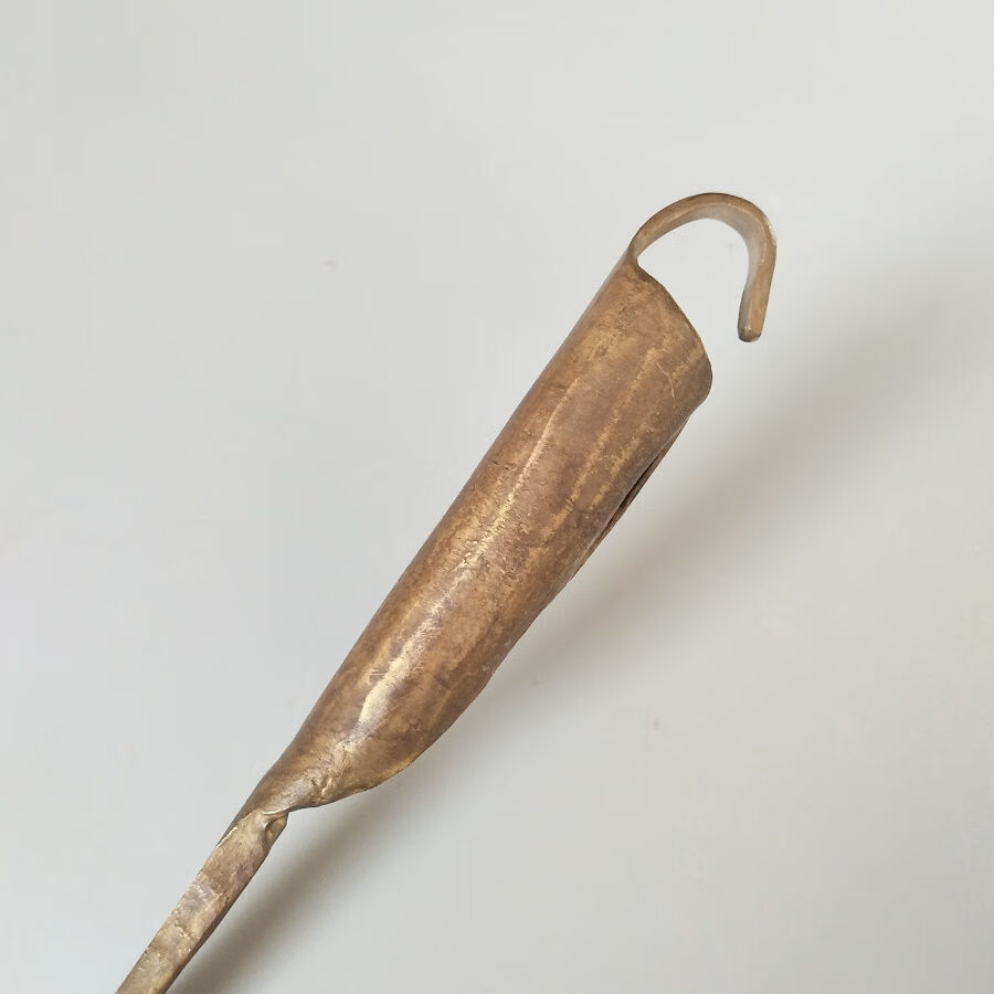 手工老式黄铜勺子铜铲子饭勺汤勺炒菜包子豆花铲铜勺家用厨房厨具