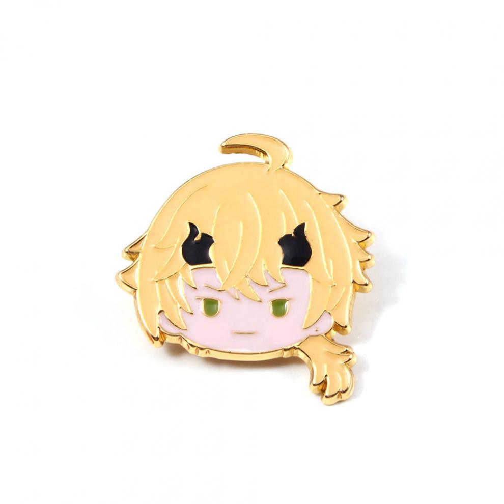 原神q版金属胸针 动漫万叶神里绫华胸章 雷电将军珊瑚宫心海徽章 x