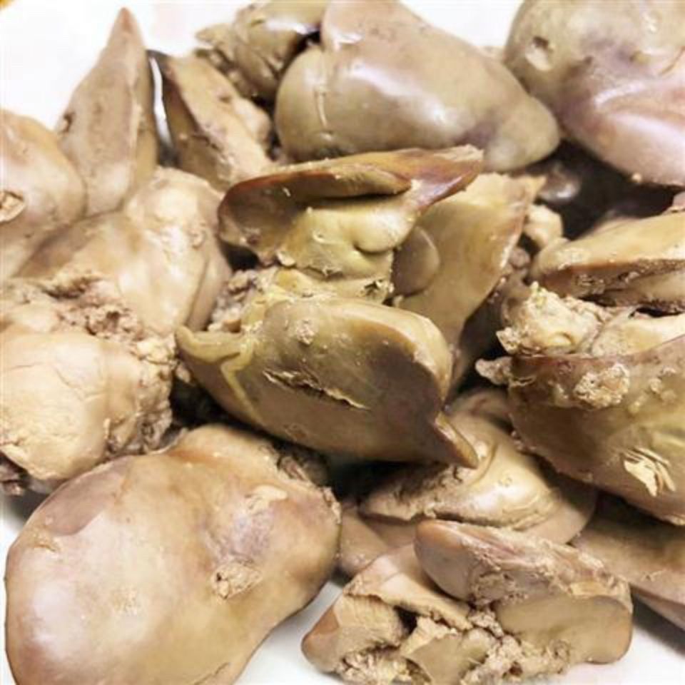 鸡肝新鲜鸡肝生鸡肝冷冻鸡肝鸡肝冷冻食品批发食材鸡内脏肝脏 二斤装