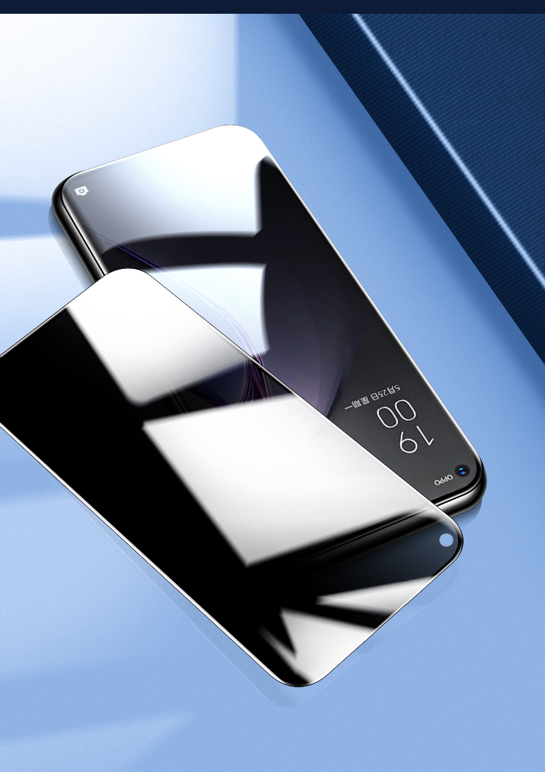 亚伊美适用opporeno8钢化膜防窥reno8pro手机膜reno8pro 十全屏覆盖po