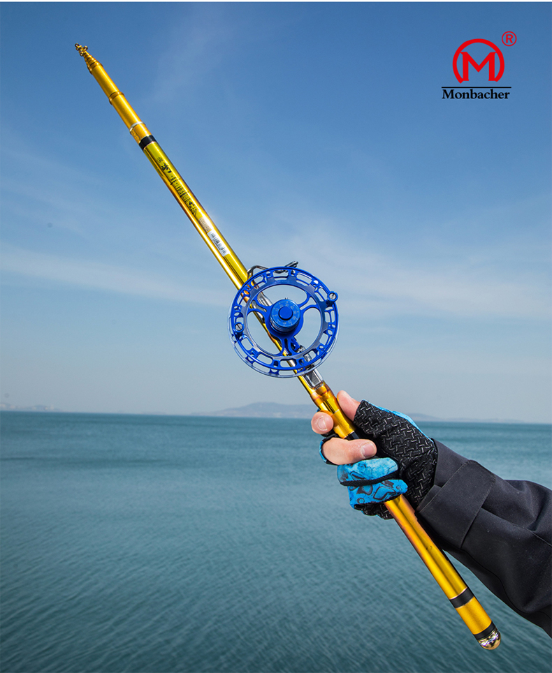 梦巴赫上品崎s版高碳素新款前打竿逗钓72米三定位前打竿超轻超硬8米19