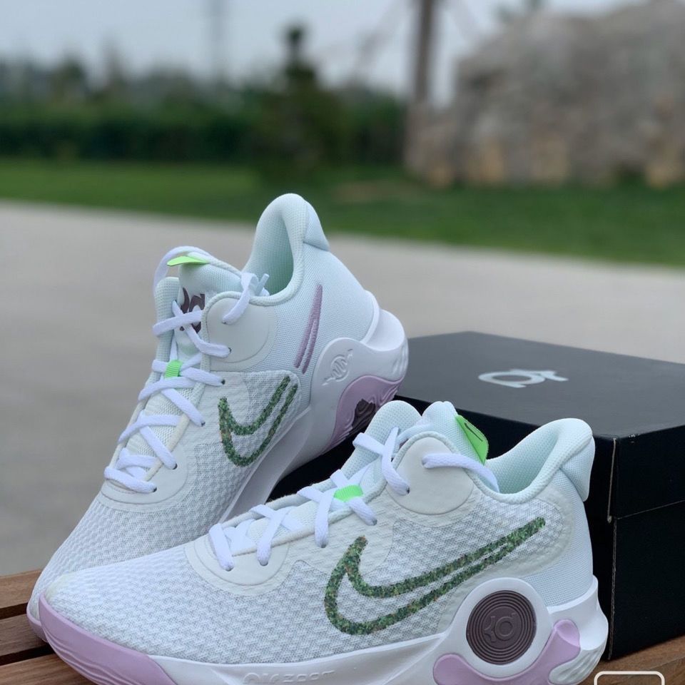 耐克纯原kdtrey5ixep白紫杜兰特5实现耐磨气垫运动篮球鞋140
