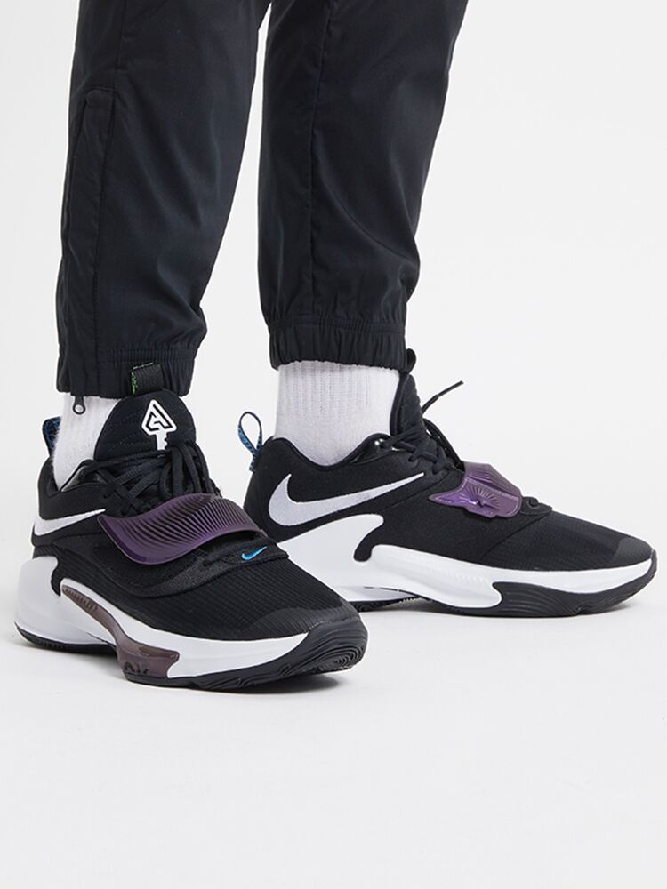 字母哥3代三代莆田纯原气垫湖水蓝黑紫耐磨鞋实战篮球鞋灰蓝绿46