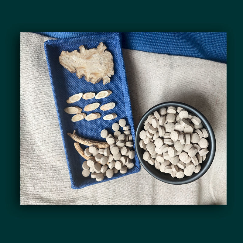 气血双补片 三宝片 党参 当归 黄芪三合一片 气血三宝 100g【图片