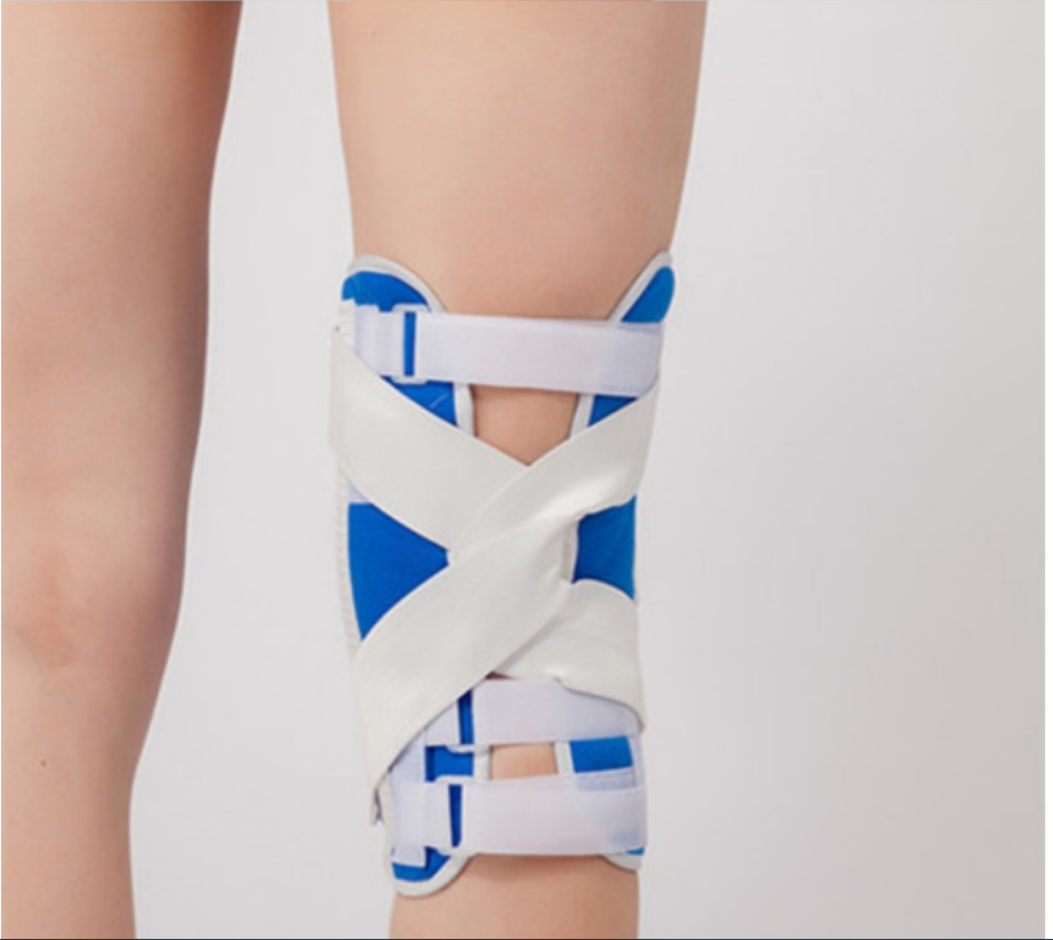 膝关节具膝盖腿护具外固定架下肢夹板托具髌骨下肢夹板托具髌骨1只s