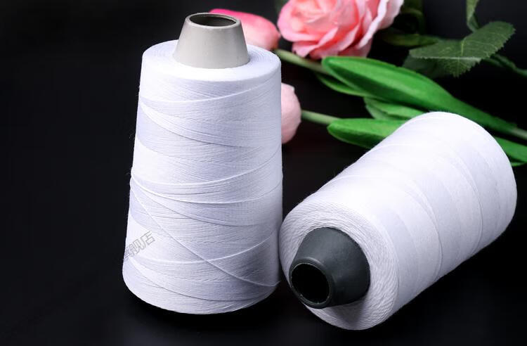 棉线缝纫线宝宝家用纯棉线可拉断本白无漂染服装用线可染色 603# 棉本