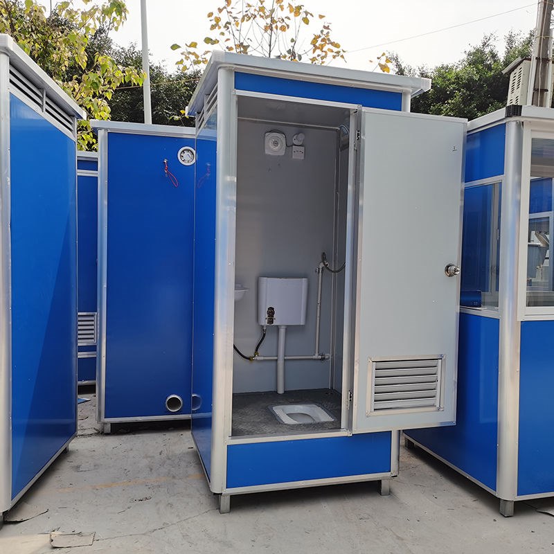 吾淘现货移动厕所农村家用一体式户外流动卫生间临时洗手间房131323直