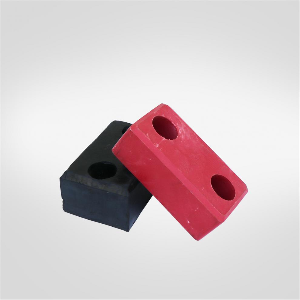 ld单梁起重机行车橡胶防撞防碰块聚氨酯缓冲碰头电动葫芦缓冲器块1号