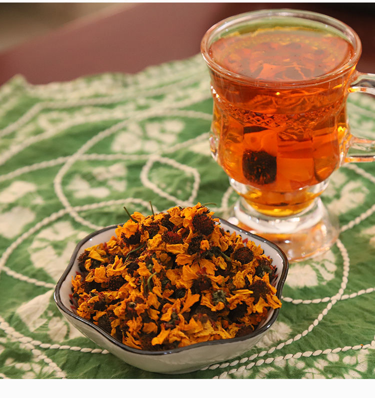 特级雪菊新疆昆仑雪菊花茶正宗天然高原天山血菊胎菊养生茶100g2袋共