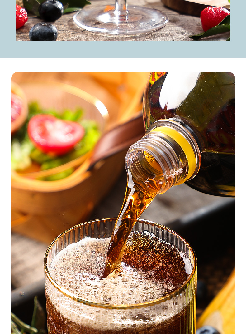 俄罗斯格瓦斯发酵汽泡水 进口俄罗斯格瓦斯汽水饮料纯谷物发酵气泡水