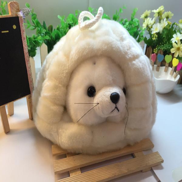 仿真小窝海豹北极毛绒布艺类玩具公仔幼儿童娃娃公仔送女生礼物图片