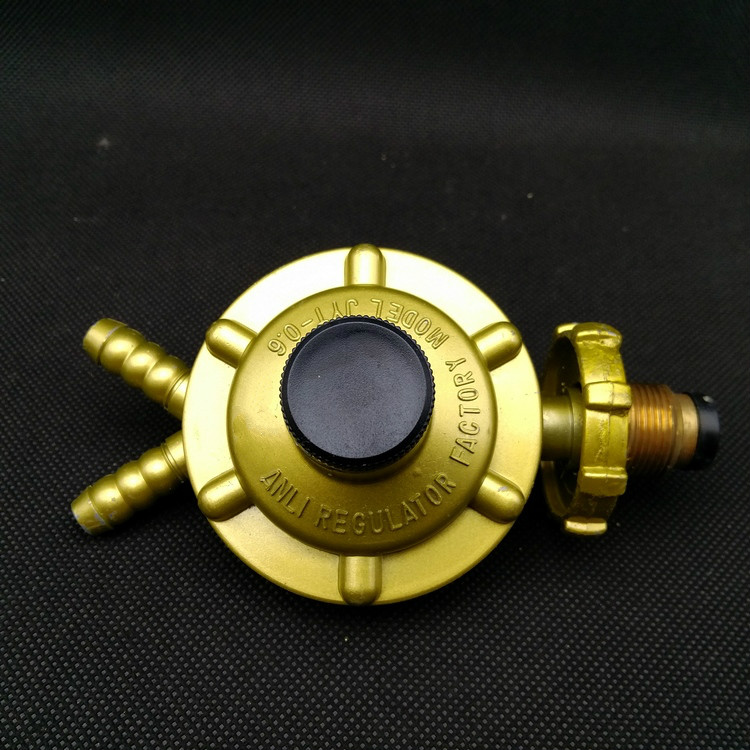 适用于先锋液化气减压阀安全阀煤气阀减压阀带表防爆家用单双嘴b型 双