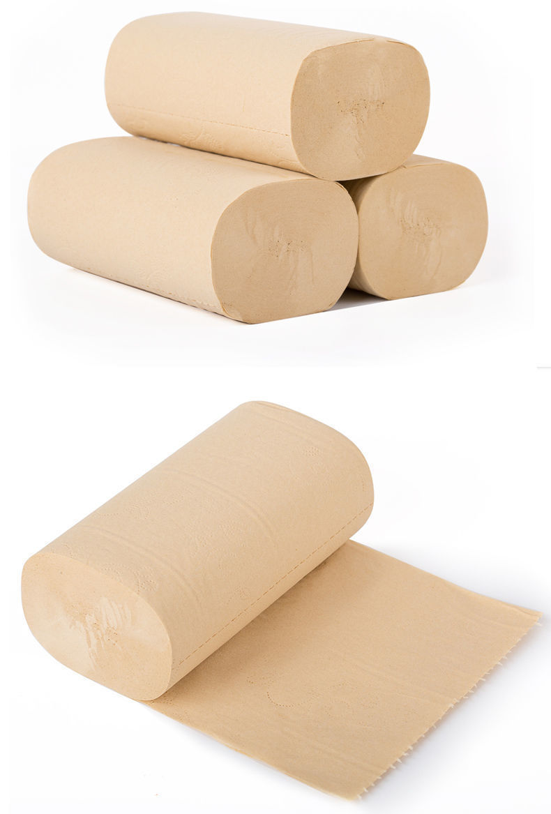 42卷本色卫生纸厕纸卫生间纸巾卷纸家用手纸巾28卷