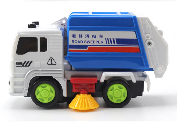 林中鸟扫地车玩具 道路清扫车扫地车垃圾车清洁车城市环卫车电动万向