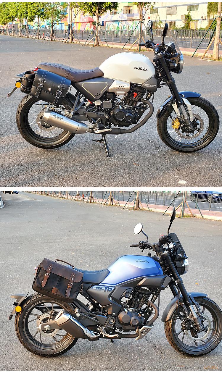 适用本田cbf190trcb190ss边包箱改装复古边包侧边包头盔包新本cbf190