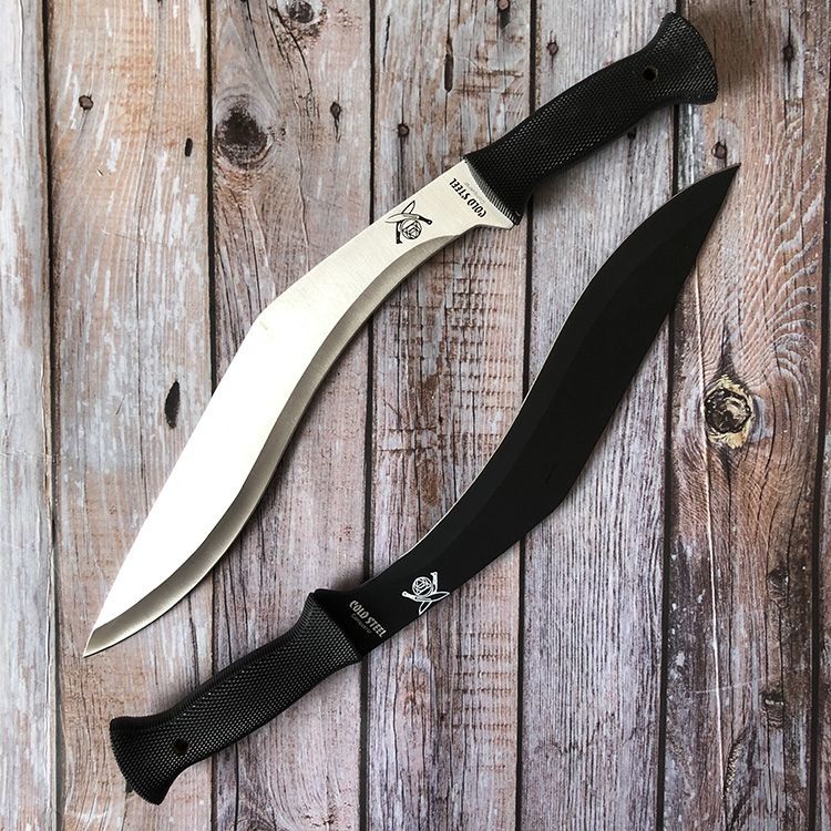 尼泊尔军弯刀户外刀具狗子腿小刀弯刀荒野求生刀随身刀战术刀瑞士军刀