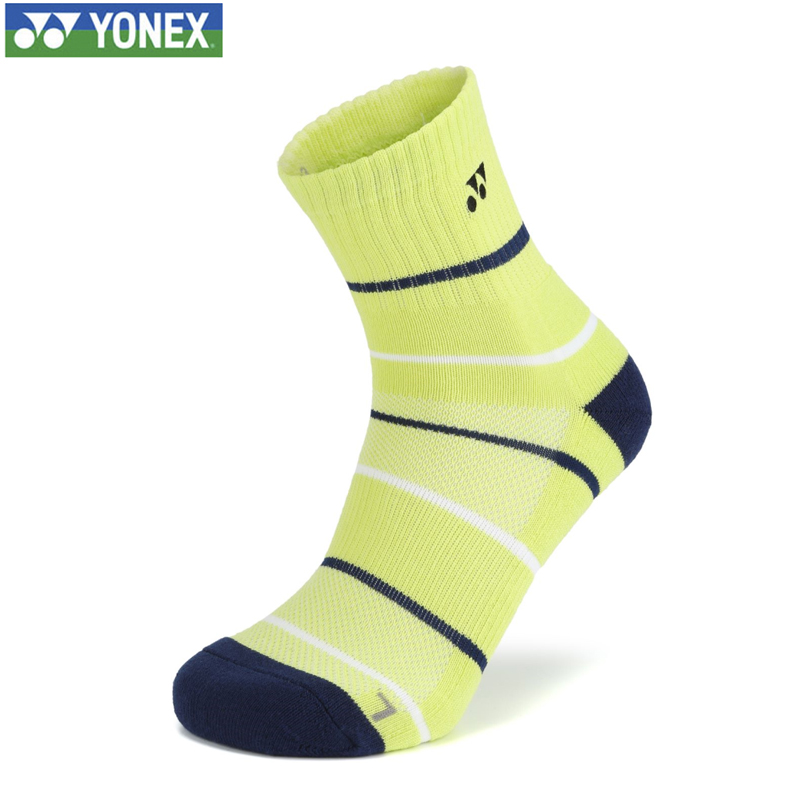 yonex尤尼克斯yy男女运动袜中筒羽毛球袜子加厚毛巾袜男袜145052bcr水