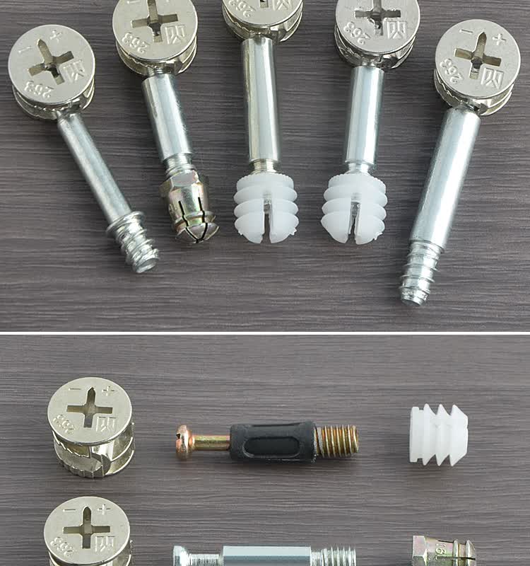 加厚床衣柜板式家具组装五金配件螺丝螺母偏心轮 偏心轮:20个【图片