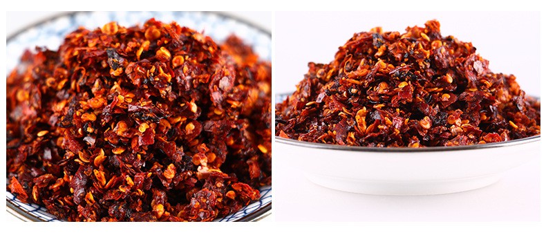 刘氏会展辣子辣椒面 四川资阳特产刘氏会展刀口辣子刀口辣椒面500克